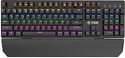 Inca IKG-445T Phaldor RGB Blue Switch Kablolu Mekaink Oyuncu Klavyesi