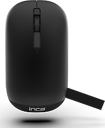 Inca IWM-242S Siyah Şarjlı Sessiz Optik Kablosuz Mouse