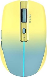 Inca Iwm-511RS Sarı Şarjlı Sessiz Optik Kablosuz Mouse