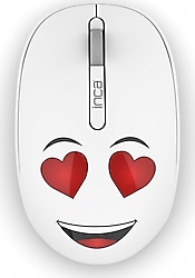 Inca Weeny IWM-245RB Beyaz Ergonomik Optik Kablosuz Mouse