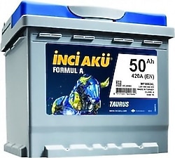 İnci Formul A Taurus 12 V 50 Ah 420 A EN Akü