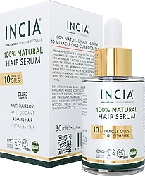 Incia %100 Doğal 30 ml Saç Serumu