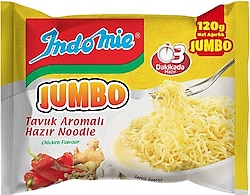 Indomie Jumbo Tavuk Aromalı Hazır Noodle 120 gr 40'lı