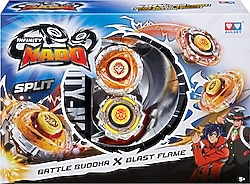 Infinity Nado Split Metal 2´li Set Battle Buddha & Blast Flame