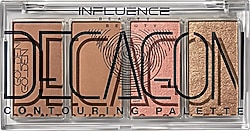 Influence Beauty Golden Decagon 01 Sculpt & Glow Kontür Paleti