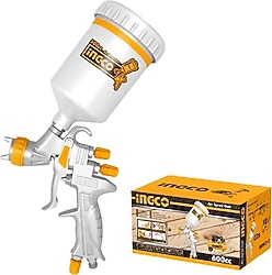 Ingco ASG1065 600 ml Endüstriyel Havalı Boya Tabancası