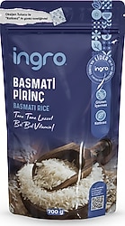 İngro Glutensiz Basmati Pirinç 700 gr