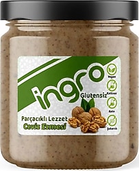 İngro Glutensiz Parçacıklı Ceviz Ezmesi 380 gr