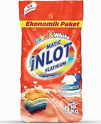 İnlot Matic Beyazlar ve Renkliler için 9 kg Toz Deterjan