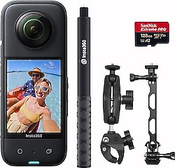 Insta360 X3 Aksiyon Kamerası - Motosiklet Kiti