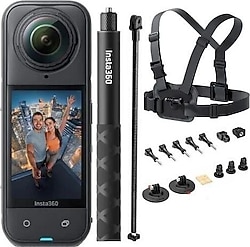 Insta360 X5 Aksiyon Kamerası - Kayak Kiti