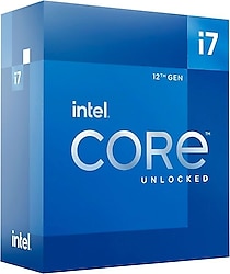 Intel i7-12700 On İki Çekirdek 3.60 GHz İşlemci