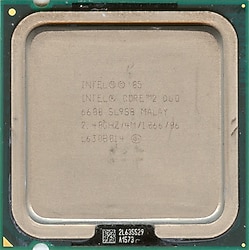 Intel Pentium E6600 Çift Çekirdek 3.06 GHz İşlemci