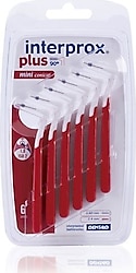 İnterprox Plus 2G MiniConical Kırmızı 1.0 mm 6'lı Arayüz Fırçası