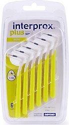 İnterprox Plus 2G MiniConical Sarı 1.1 mm 6'lı Arayüz Fırçası
