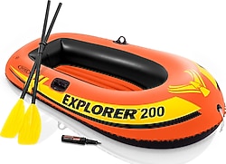 Intex Explorer 200 58331 185x94x41 cm 2 Kişilik Şişme Bot Seti