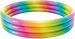 Intex 58439 147x33 cm Gökkuşağı Desenli Şişme Havuz