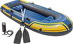 Intex 68370 Challenger 295x137 cm 3 Kişilik Şişme Bot Seti