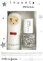 Inuwet Duo White Mini Dudak Nemlendirici ve Oje Seti