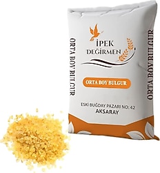 İpek Değirmen Pilavlık Orta Boy Bulgur 1 kg