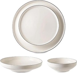 İpek Toledo Platin 24 Parça Yemek Takımı Ipf621plt