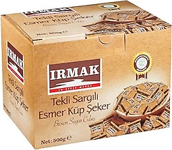 Irmak Esmer Tek Sargılı Küp Şeker 500 gr