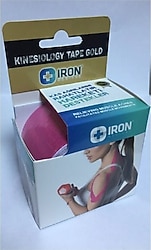Iron Tape 5cmx5m Kinesio Ağrı Bandı Pembe