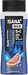 Isana Men Blue Sensation 5'i 1 arada 300 ml Duş Jeli