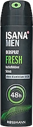 Isana Men Fresh 150 ml Erkek Deodorant Sprey