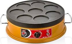 Işıkgaz Silverinox PNK-01 Tekli Gold Pankek Makinesi