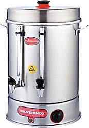 Işıkgaz Silverinox 1905 Basmalı Metal Musluklu 9 lt Çay Kazanı