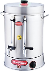 Işıkgaz Silverinox 2013 Çevirmeli Metal Musluklu 15 lt Çay Kazanı