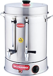 Işıkgaz Silverinox 2015 Çevirmeli Metal Musluklu 36 lt Çay Kazanı