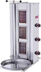Işıkgaz Silverinox 2161 3 Radyanlı LPG'li Döner Ocağı