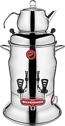 Işıkgaz Silverinox 2200 Çift Demlikli 7 lt Elektrikli Semaver