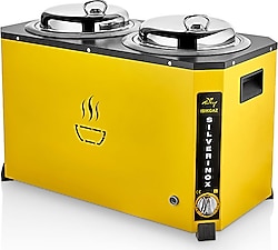 Işıkgaz SilverInox C-07 Jumbo 9+9 lt Sarı Çorba Isıtıcı