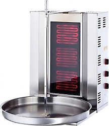 Işıkgaz Silverinox ED-06 3 Radyanlı Döner Ocağı