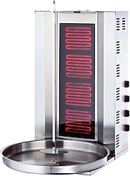 Işıkgaz Silverinox ED-07 4 Radyanlı Döner Ocağı