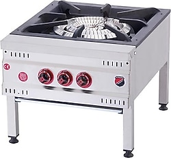 Işıkgaz Silverinox YER-03 Üç Yanışlı Yer Ocağı