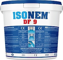 Isonem DF 9 5 kg Akrilik Esaslı Islak Hacim Su Yalıtım Malzemesi