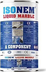 Isonem Liquid Marble 5 kg Tezgah ve Zemin Kaplama Malzemesi