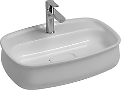 İsvea Fluido 60 cm Tezgah Üstü Çanak Lavabo