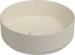 İsvea Infinity 36 cm Fildişi Tezgah Üstü Lavabo
