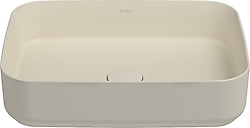 İsvea Infinity 50 cm Fildişi Tezgah Üstü Lavabo