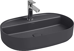 İsvea Infinity 60 cm Antrasit Tezgah Üstü Çanak Lavabo