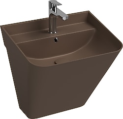 İsvea Sott Aqua 50 cm Asma Vizon Monoblok Lavabo