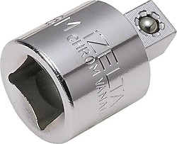 İzeltaş 1513060002 1/2FX3/8M Krom Lokma Adaptörü