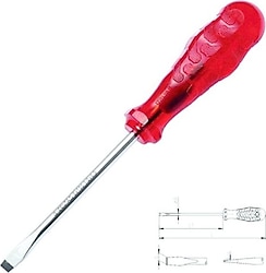 İzeltaş 4100 Kraft Seri 6x100 Düz Tornavida