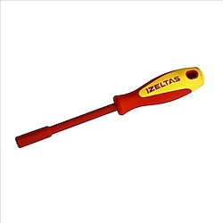 İzeltaş 4773 12 mm İzoleli Lokma Uçlu Tornavida