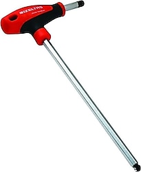 İzeltaş 4921 10 mm T Tipi Yuvarlak Başlı Alyan Anahtar